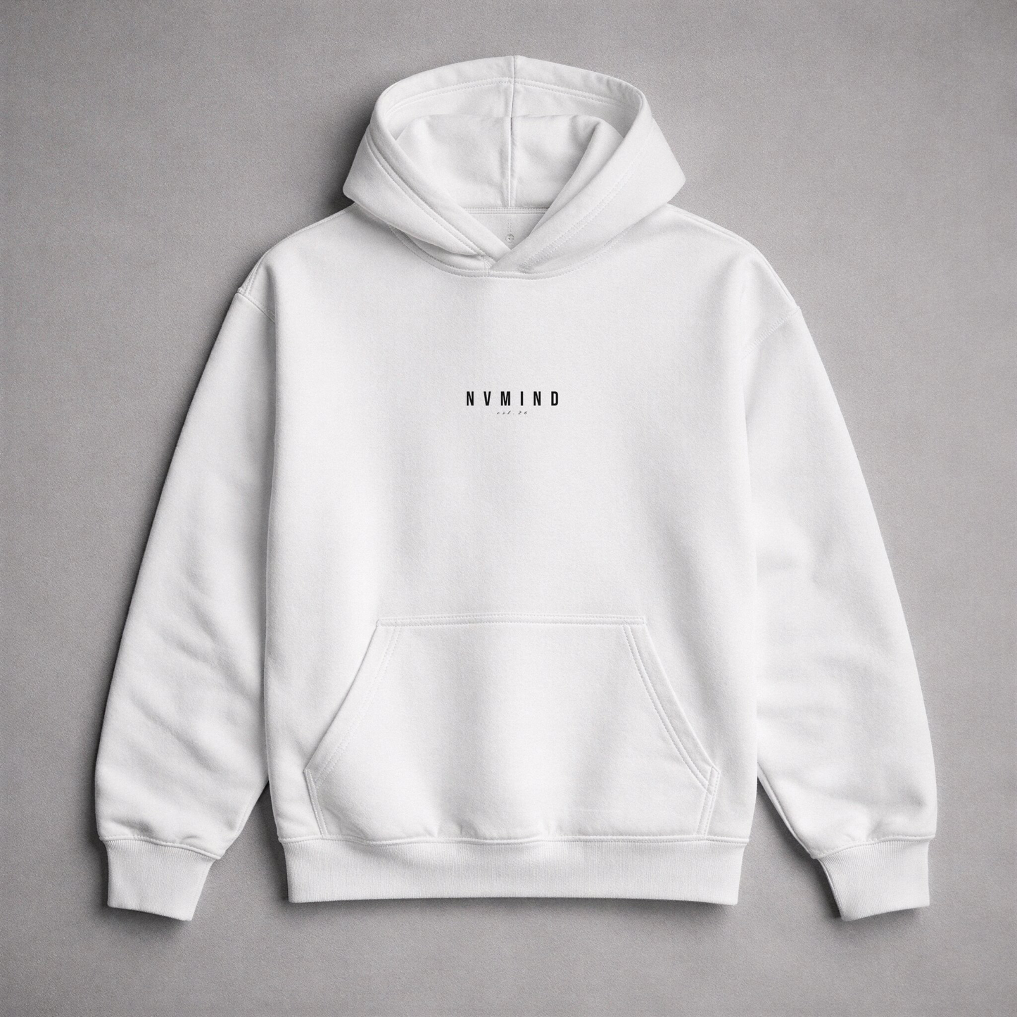 NVMIND Hoodie // White
